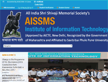 Tablet Screenshot of aissmsioit.org